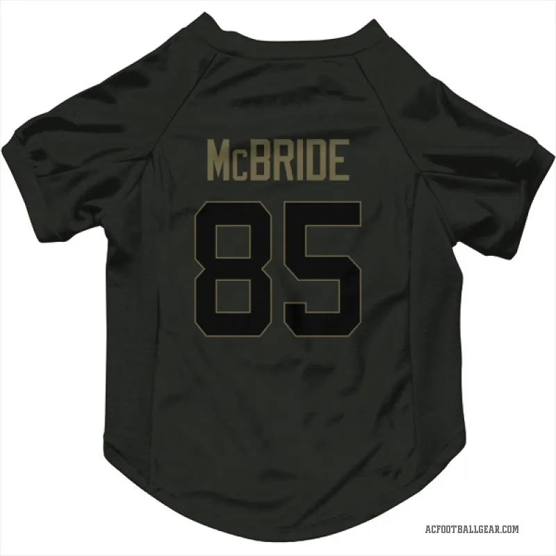 Trey McBride  Black Arizona Cardinals  Service Cat & Dog Pet Jersey