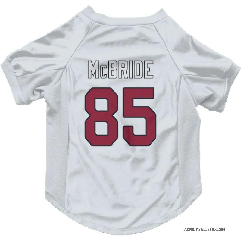 Trey McBride  White Arizona Cardinals  Cat & Dog Pet Jersey