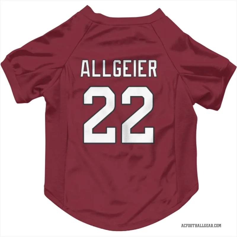 Tyler Allgeier  Arizona Cardinals   Cardinal Cat & Dog Pet Jersey
