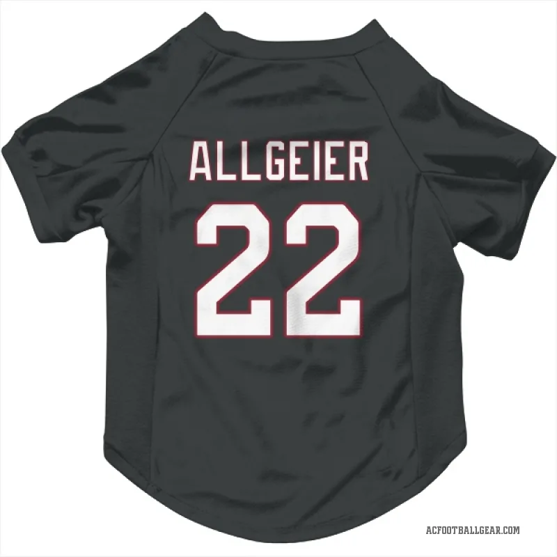 Tyler Allgeier  Black Arizona Cardinals  Cat & Dog Pet Jersey