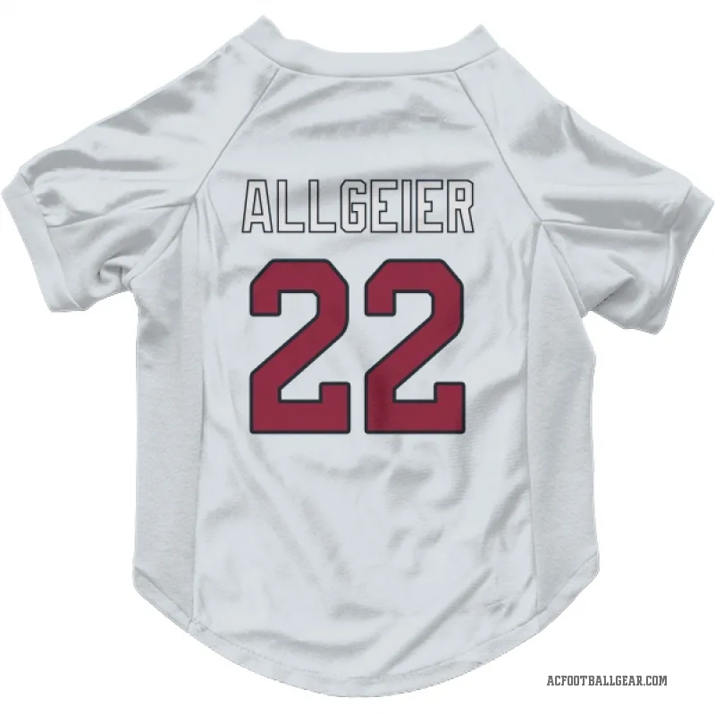 Tyler Allgeier  White Arizona Cardinals  Cat & Dog Pet Jersey