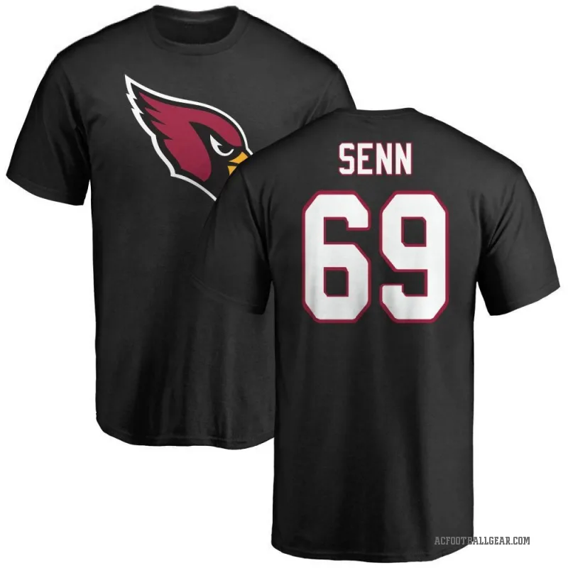 Valentin Senn Men's Black Arizona Cardinals Logo T-Shirt -