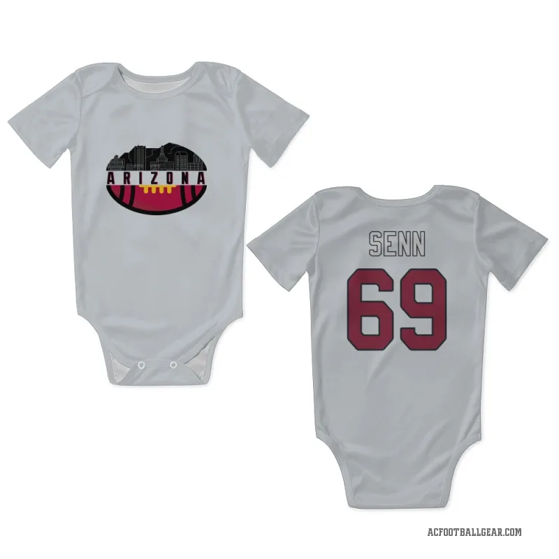 Valentin Senn  White Arizona Cardinals  Newborn & Infant Bodysuit