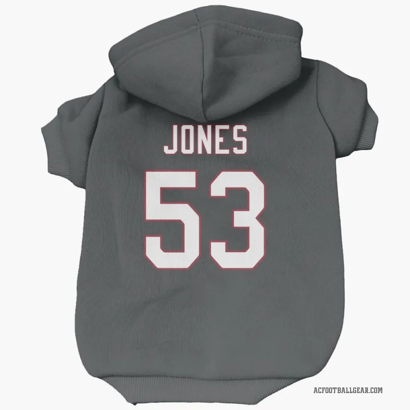 Vi Jones  Black Arizona Cardinals  Cat & Dog Pet Hoodie