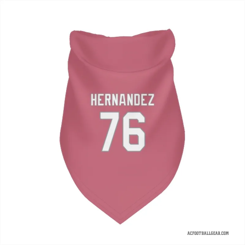 Will Hernandez  Pink Arizona Cardinals  Cat & Dog Pet Bandana