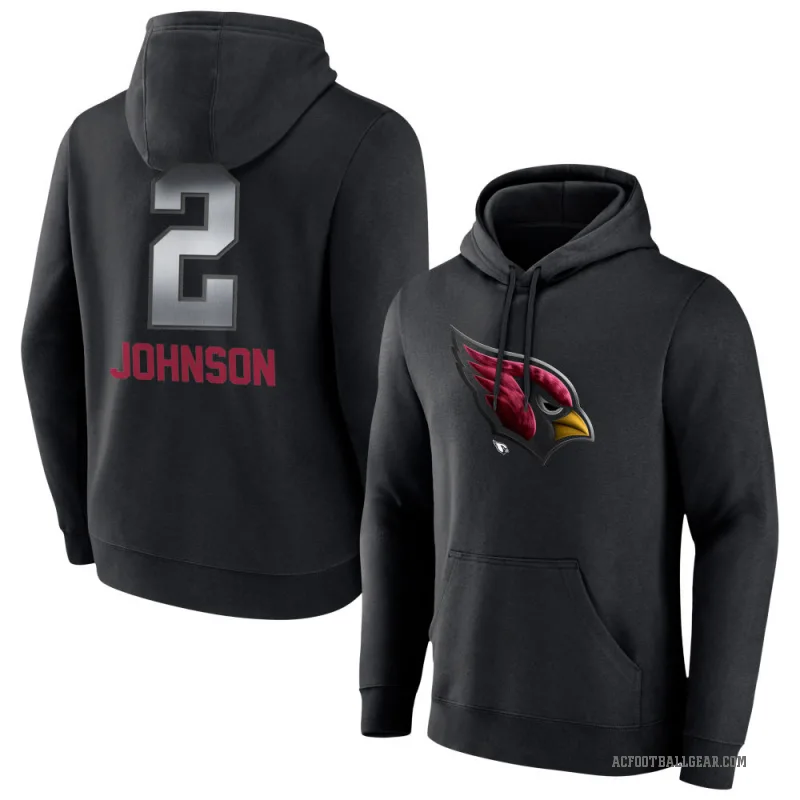 Will Johnson Men's Black Arizona Cardinals Midnight Mascot Pullover Hoodie