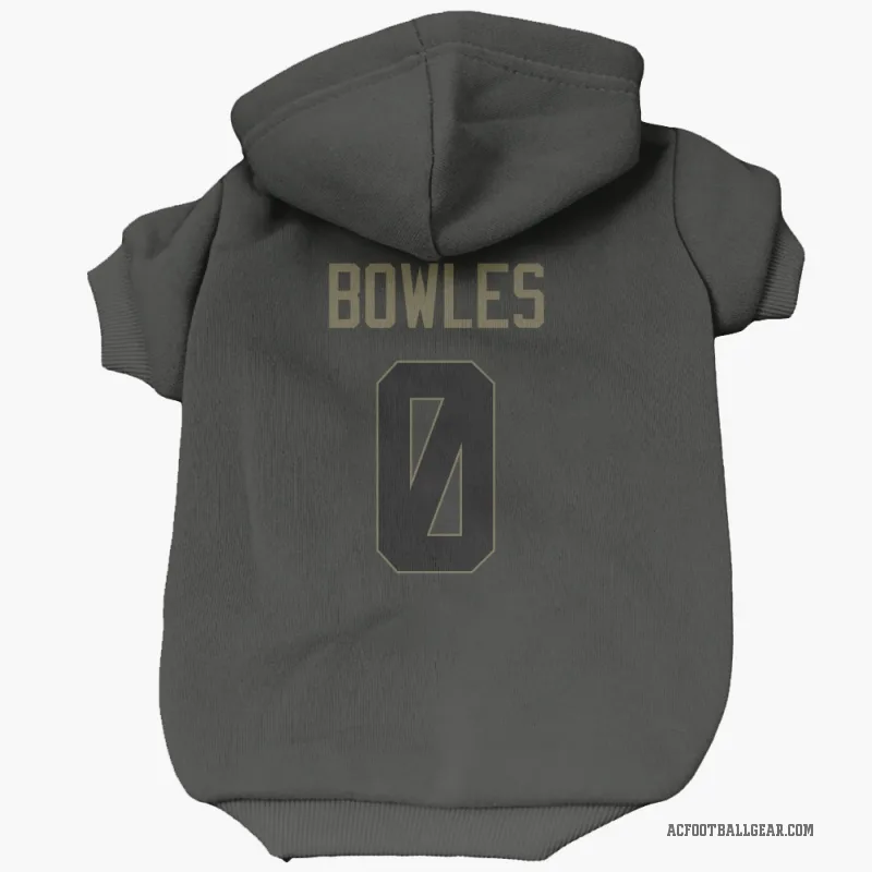 Wyatt Bowles  Black Arizona Cardinals  Service Cat & Dog Pet Hoodie