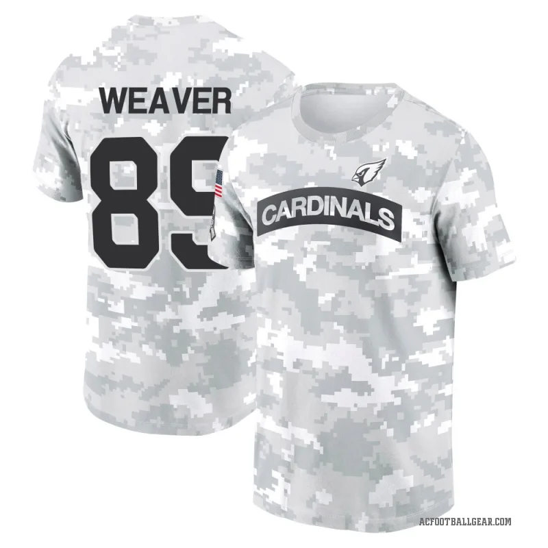 Xavier Weaver Youth Camo Arizona Cardinals Arctic 2024 Salute to Service Performance T-Shirt