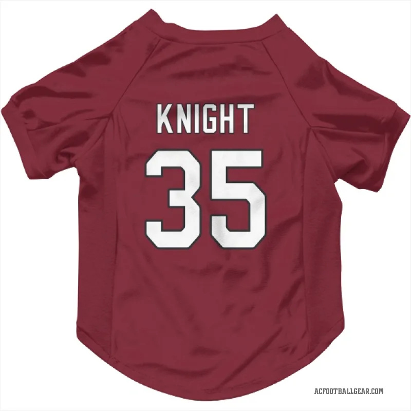 Zonovan Knight  Arizona Cardinals   Cardinal Cat & Dog Pet Jersey